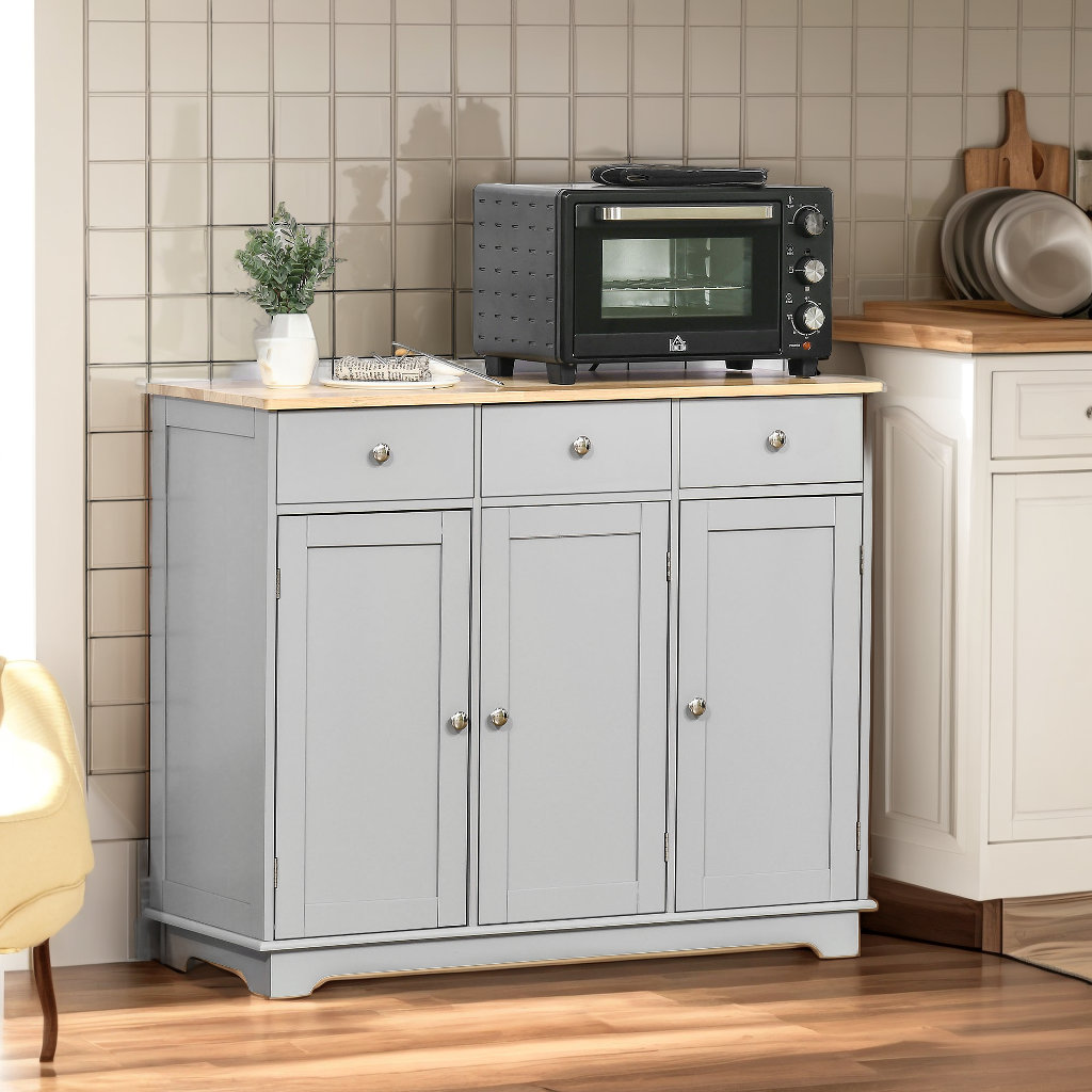 Red Barrel Studio Leldon 33.5" Kitchen Pantry,Sideboard Buffet